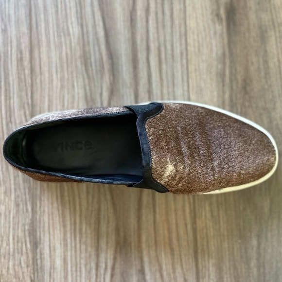 Vince Cowhair Slip On Sneakers | 9 - Picture 5 of 10